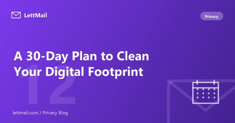 30 Day Plan Clean Up Digital Footprint